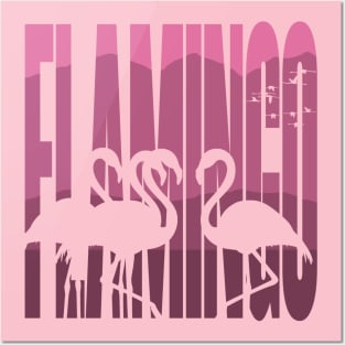 Flamingo Posters and Art